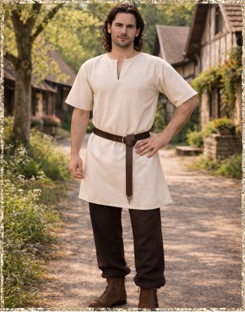 Schlichte Kurzarm - Tunika - 4 Farben Schlichte Kurzarm - Tunika - 4 Farben